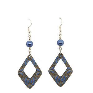 Disco Blue Earrings